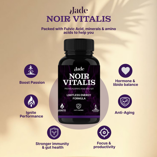 The Power of Shilajit with Ashwagandha, Cordyceps &amp; Turmeric _ All in Noir Vitalis