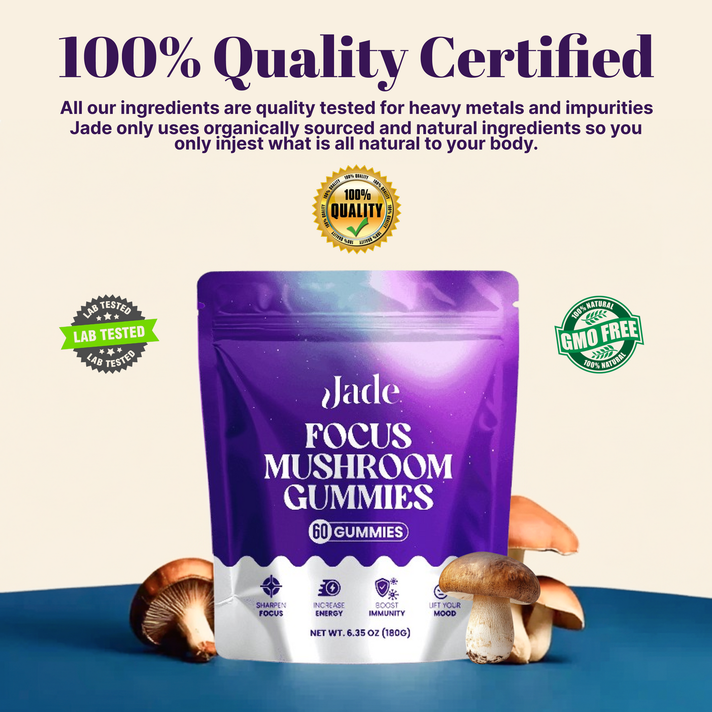 Focus Mushroom Gummies